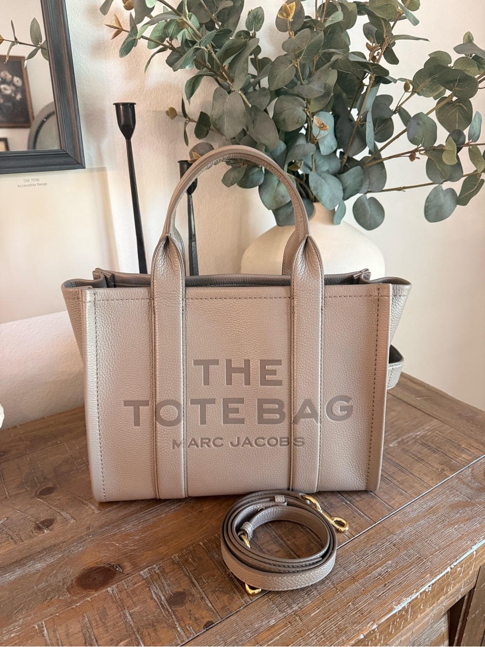 Marc Jacobs The Tote Bag in Taupe